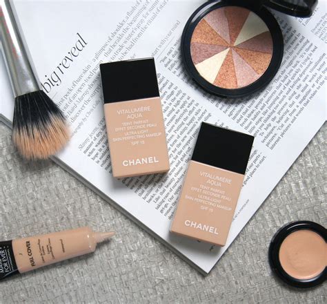 chanel foundation vitalumière aqua|chanel vitalumiere foundation color chart.